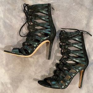 Lace Up Heels